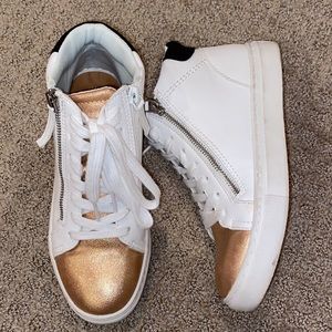 High top sneakers